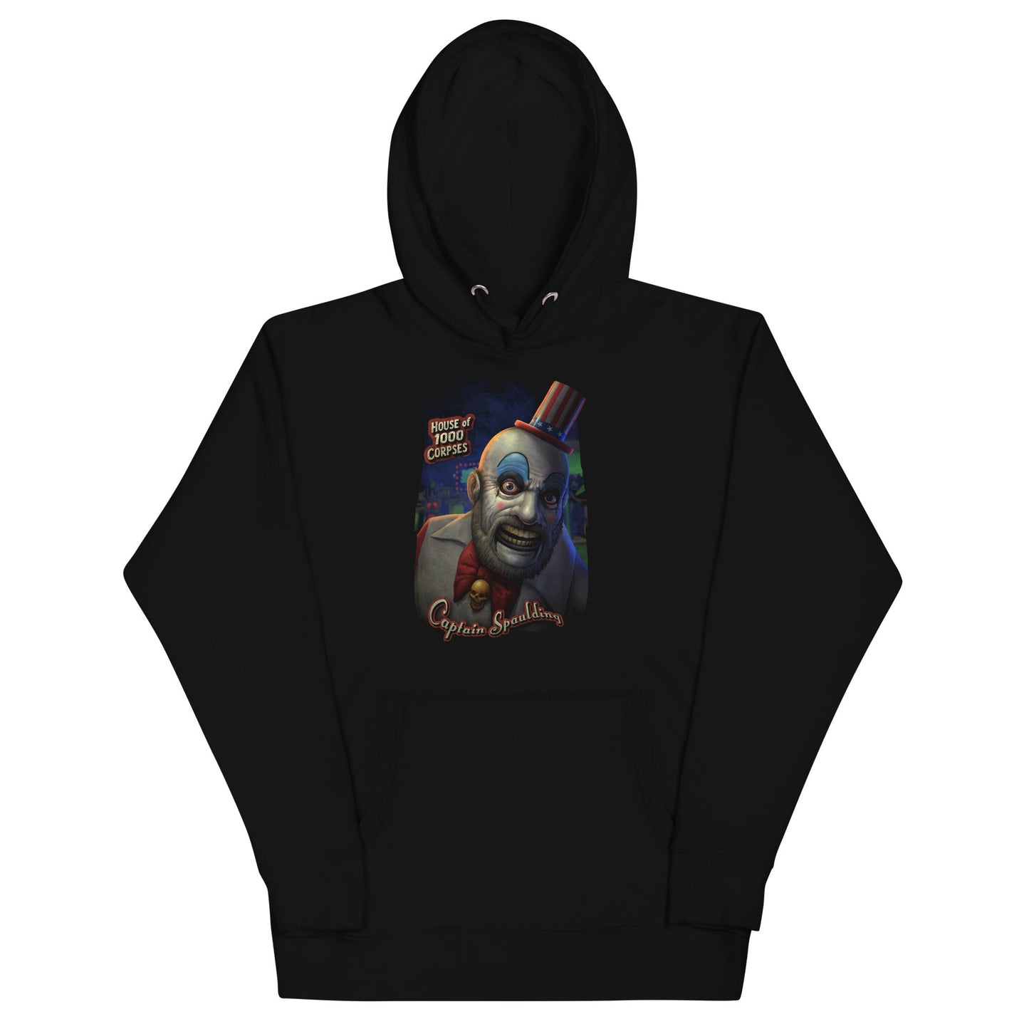 MerchMoment Rob Zombie - Captain Spaulding Hoodie Black