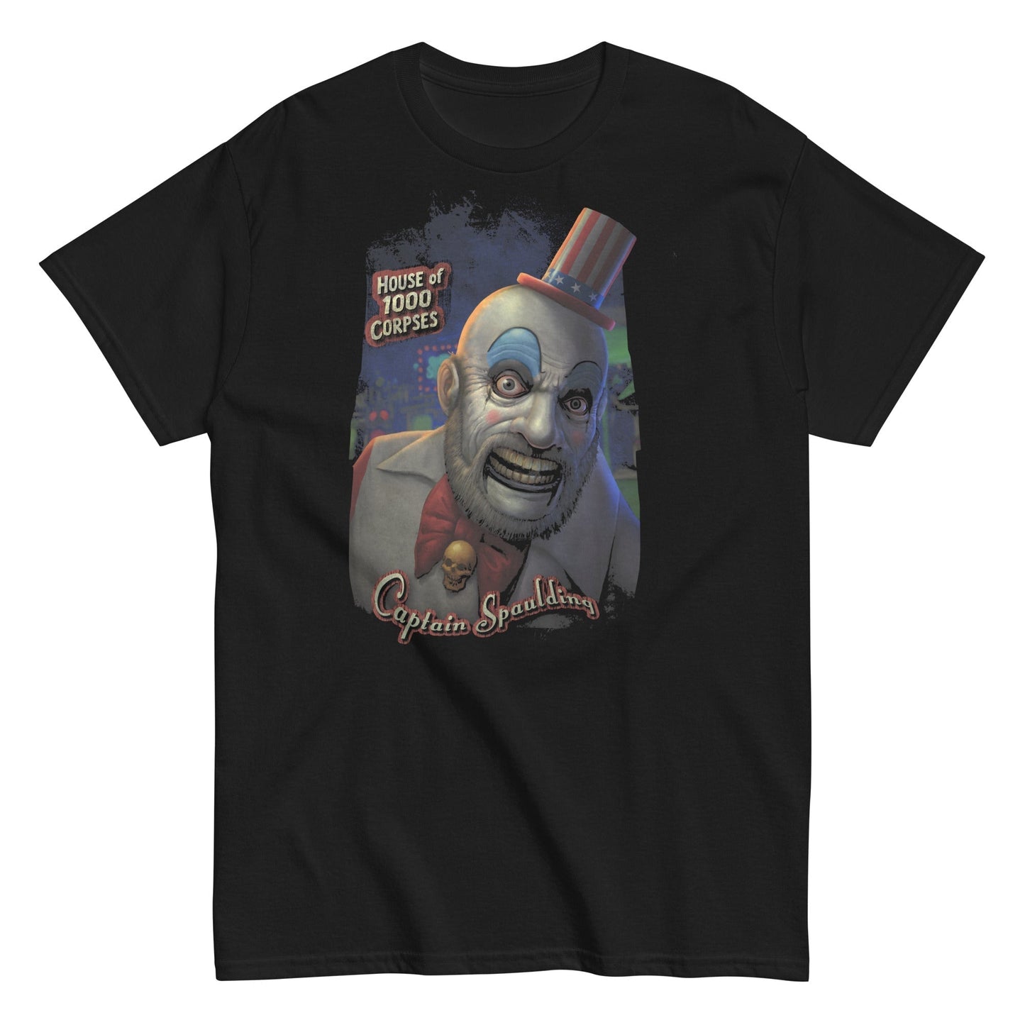 MerchMoment Rob Zombie - Captain Spaulding T-Shirt Black