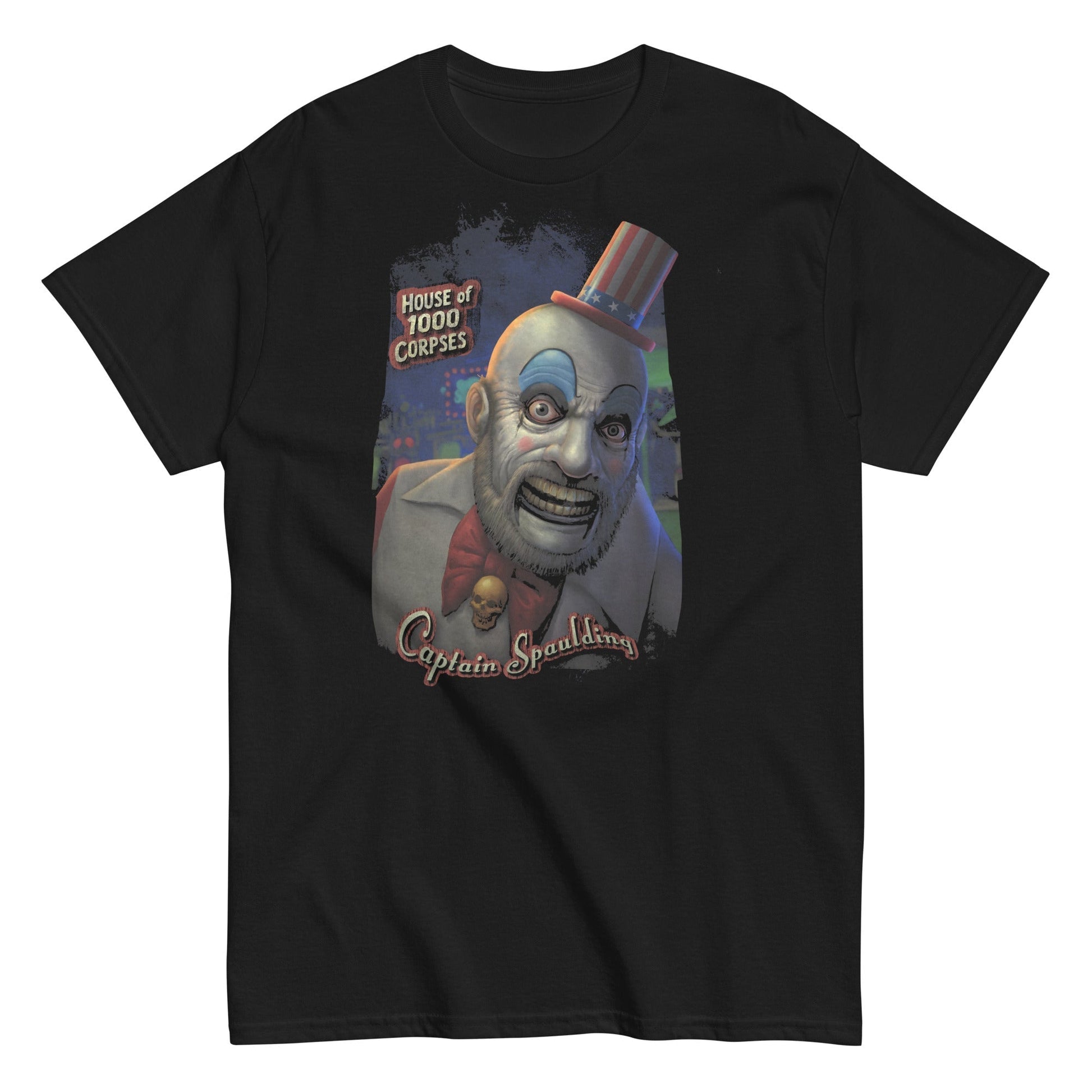 MerchMoment Rob Zombie - Captain Spaulding T-Shirt Black