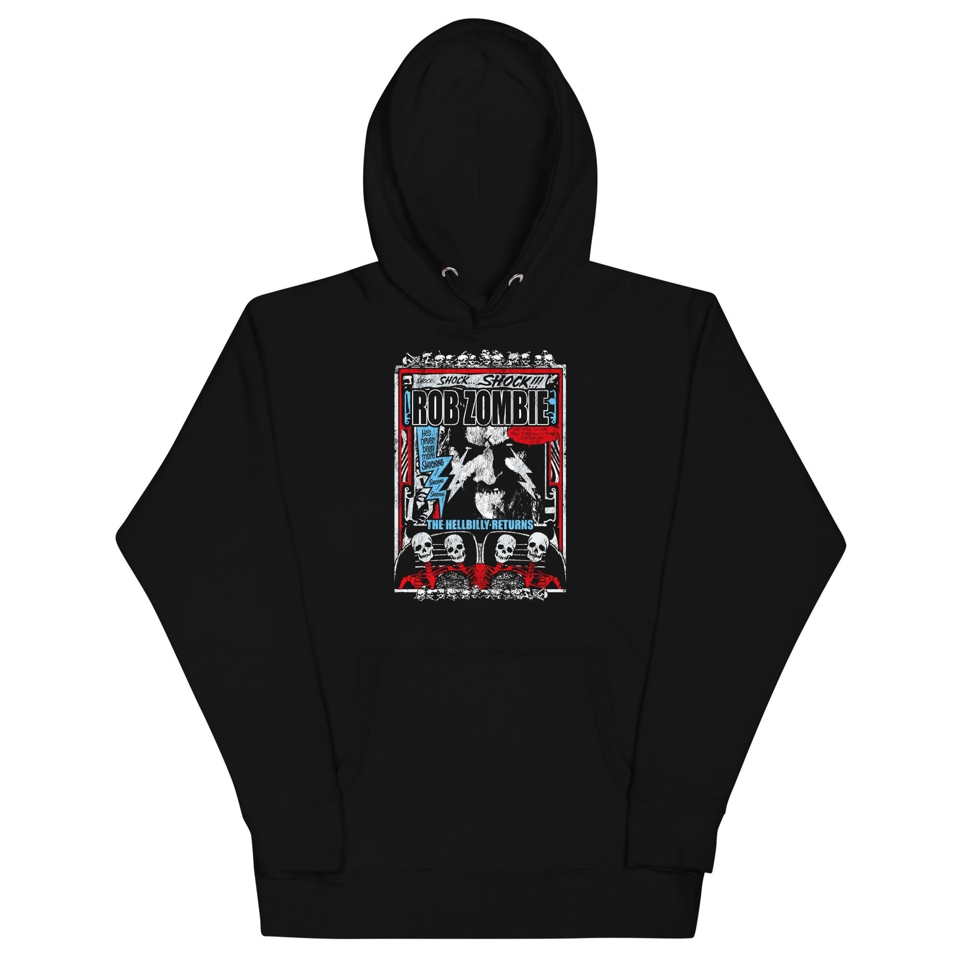 MerchMoment Rob Zombie - Comic Book Hoodie Black