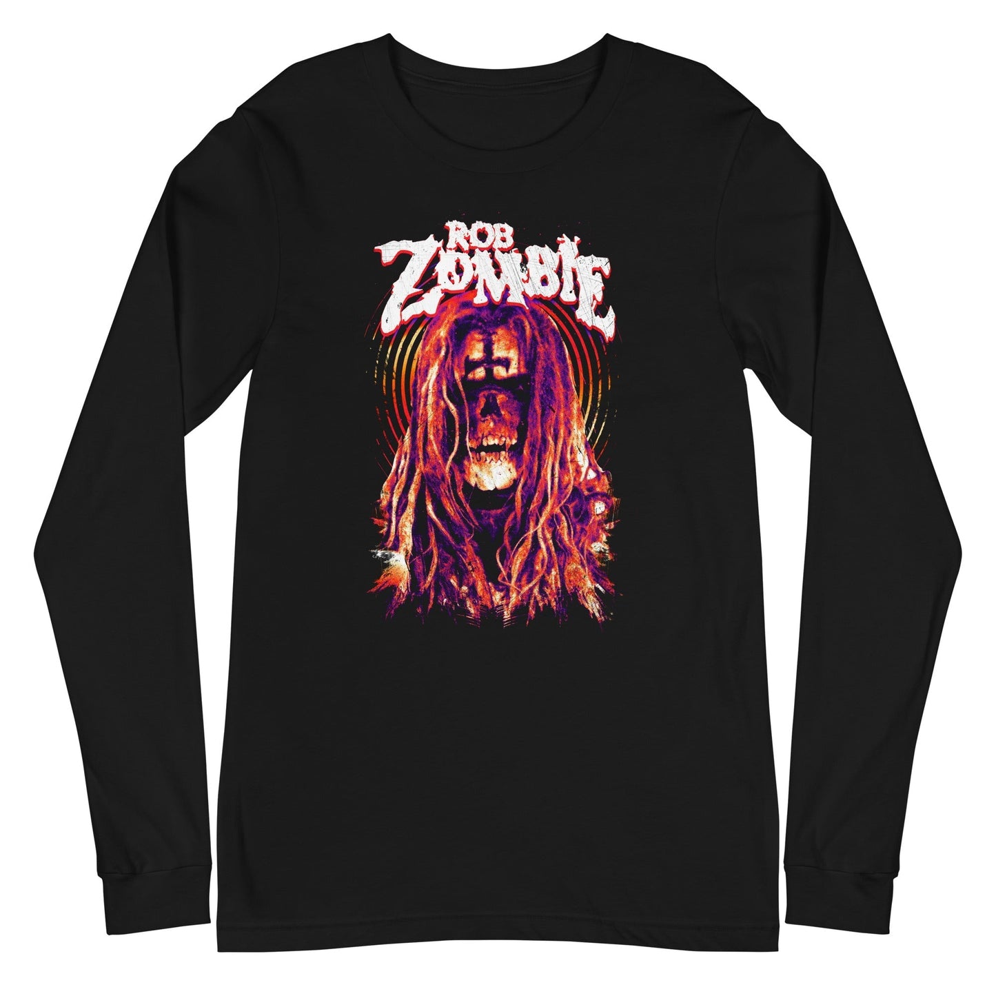 MerchMoment Rob Zombie - Dreds Long Sleeve T-Shirt Black