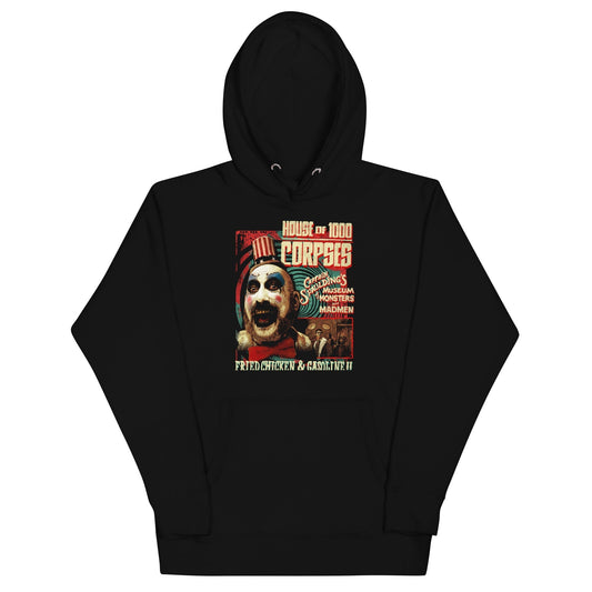 MerchMoment Rob Zombie - Fried Chicken and Gasoline Hoodie Black
