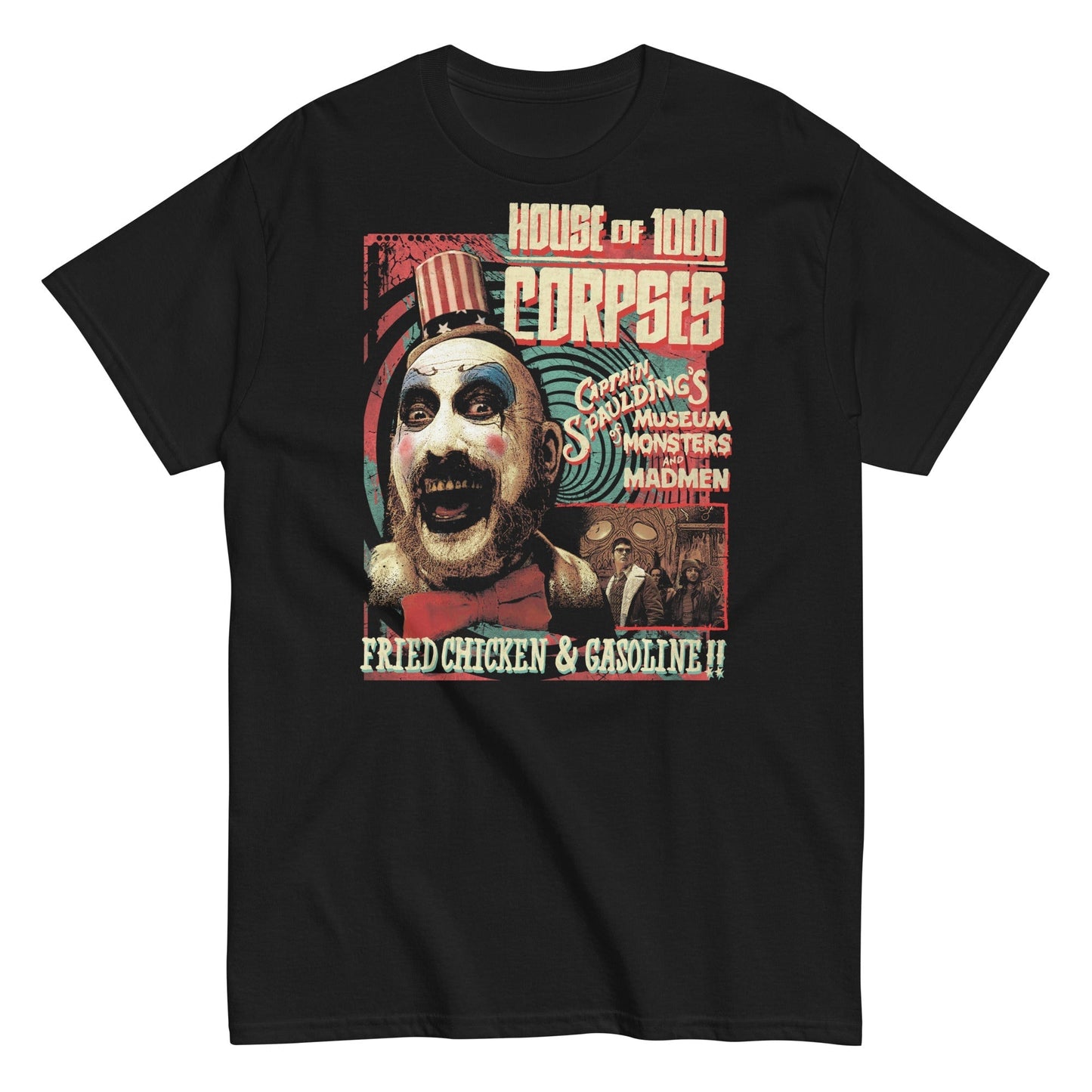 MerchMoment Rob Zombie - Fried Chicken and Gasoline T-Shirt Black