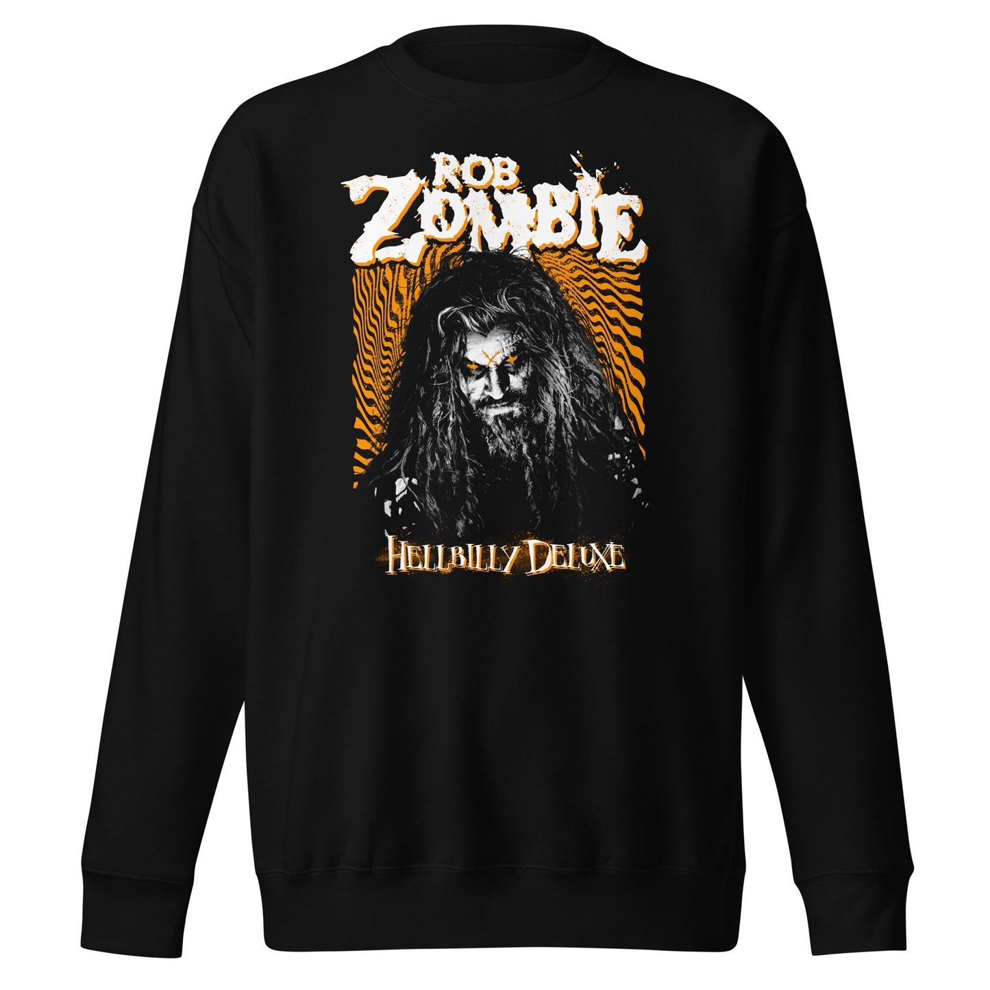 MerchMoment Rob Zombie - Hellbilly Orange Sweatshirt Black