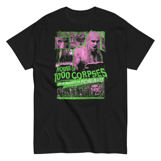 MerchMoment Rob Zombie - House of 1000 Corpses T-Shirt Black