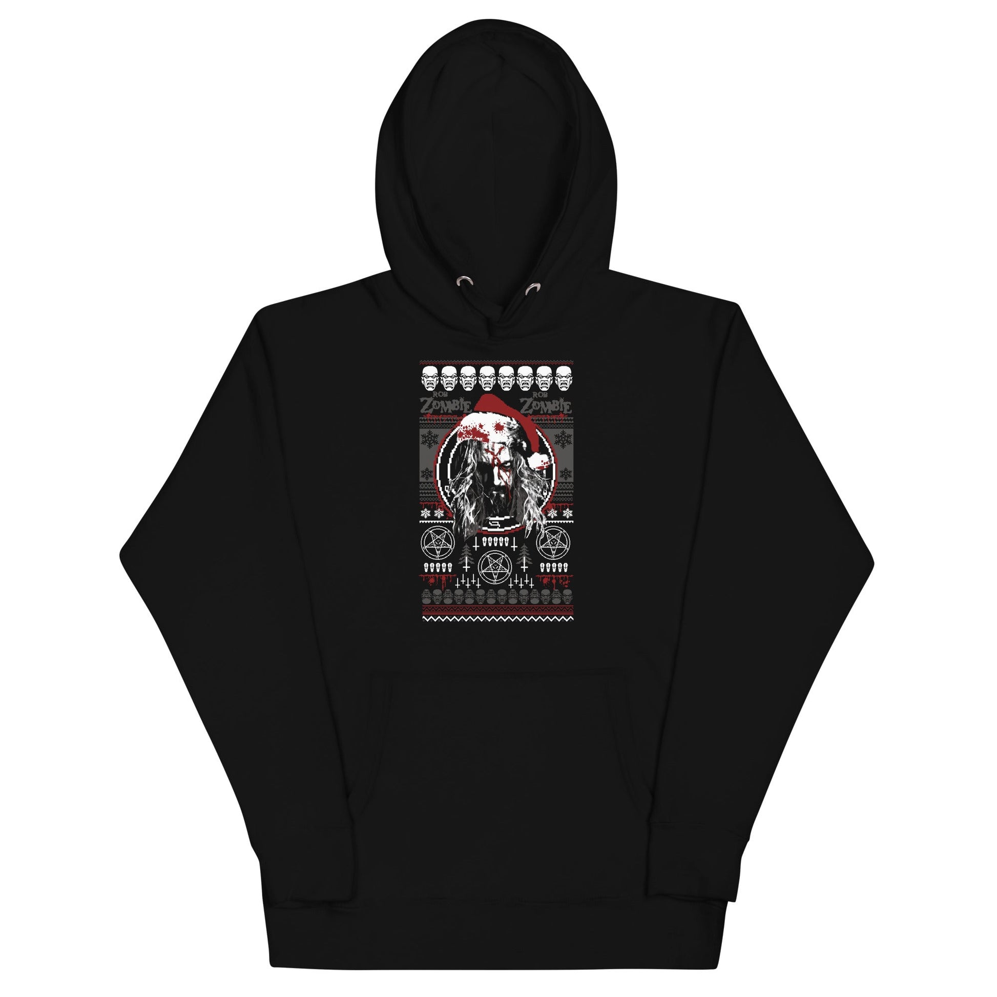 MerchMoment Rob Zombie - Merry Christmas Hoodie Black