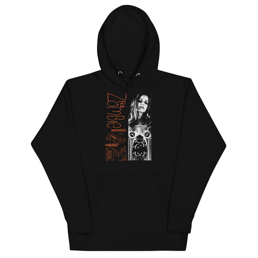 MerchMoment Rob Zombie - Mondo Head Hoodie Black