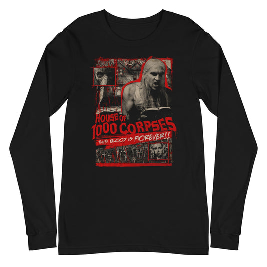 MerchMoment Rob Zombie - More Corpses Long Sleeve T-Shirt Black
