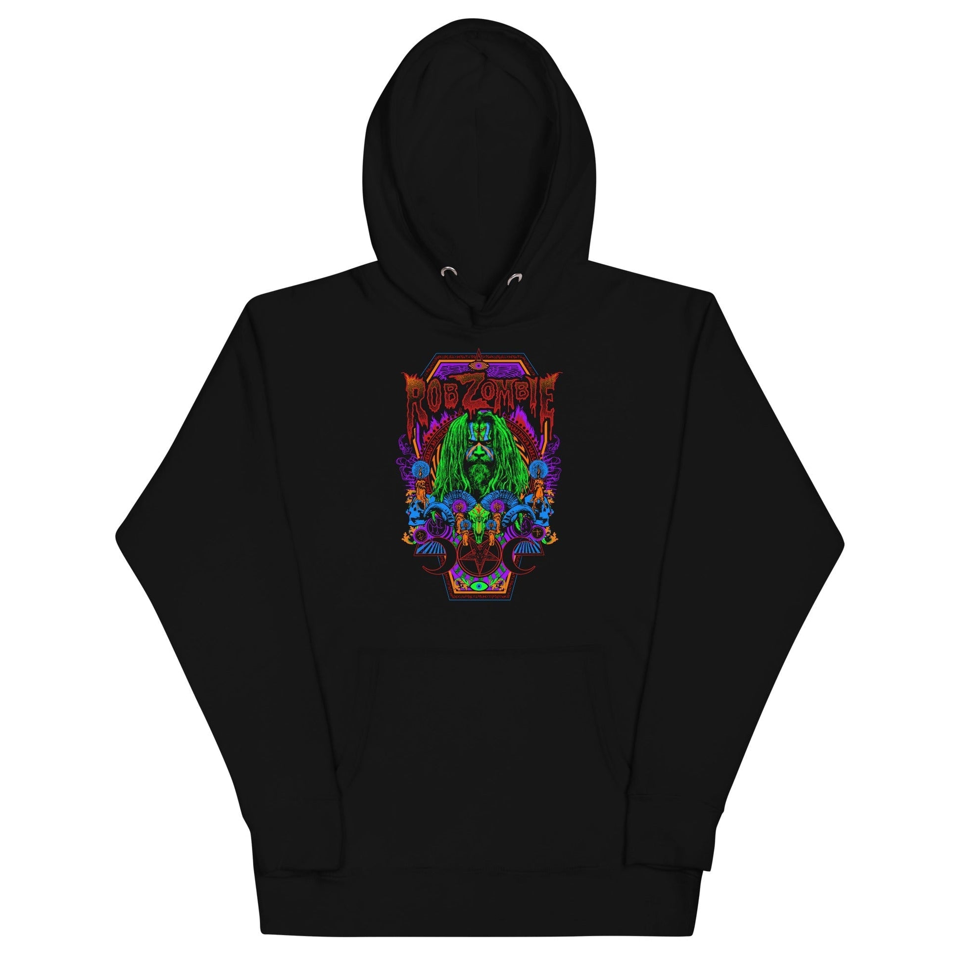 MerchMoment Rob Zombie - Psychedelic Hoodie Black