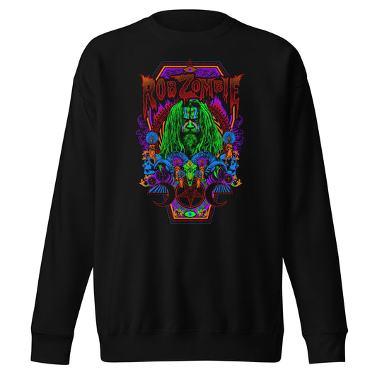 MerchMoment Rob Zombie - Psychedelic Sweatshirt Black
