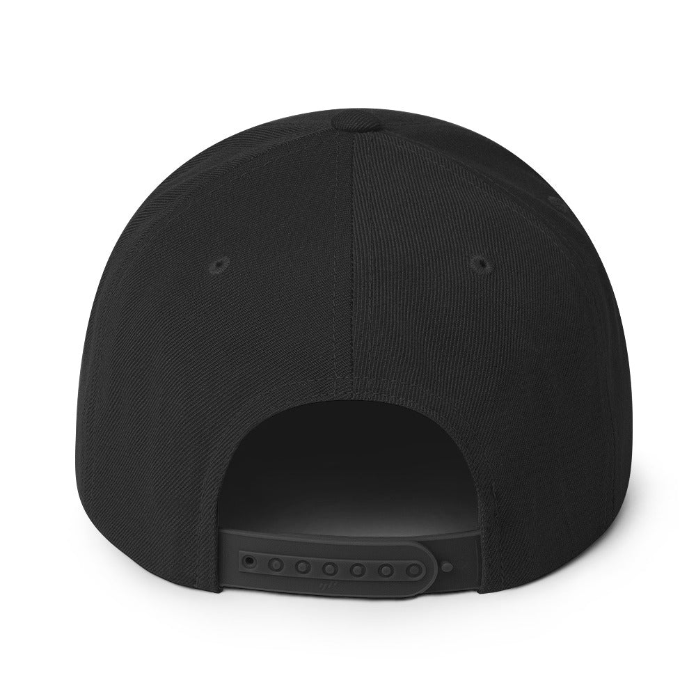 MerchMoment Rob Zombie Purple Logo Embroidered Snapback Hat