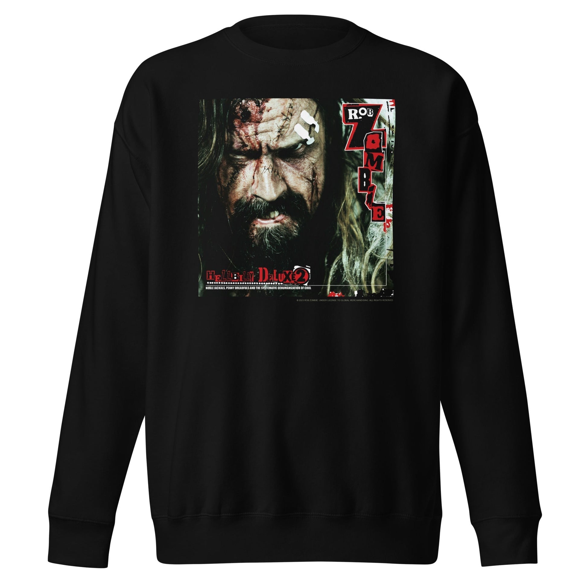 MerchMoment Rob Zombie - Ransom Note Sweatshirt Black