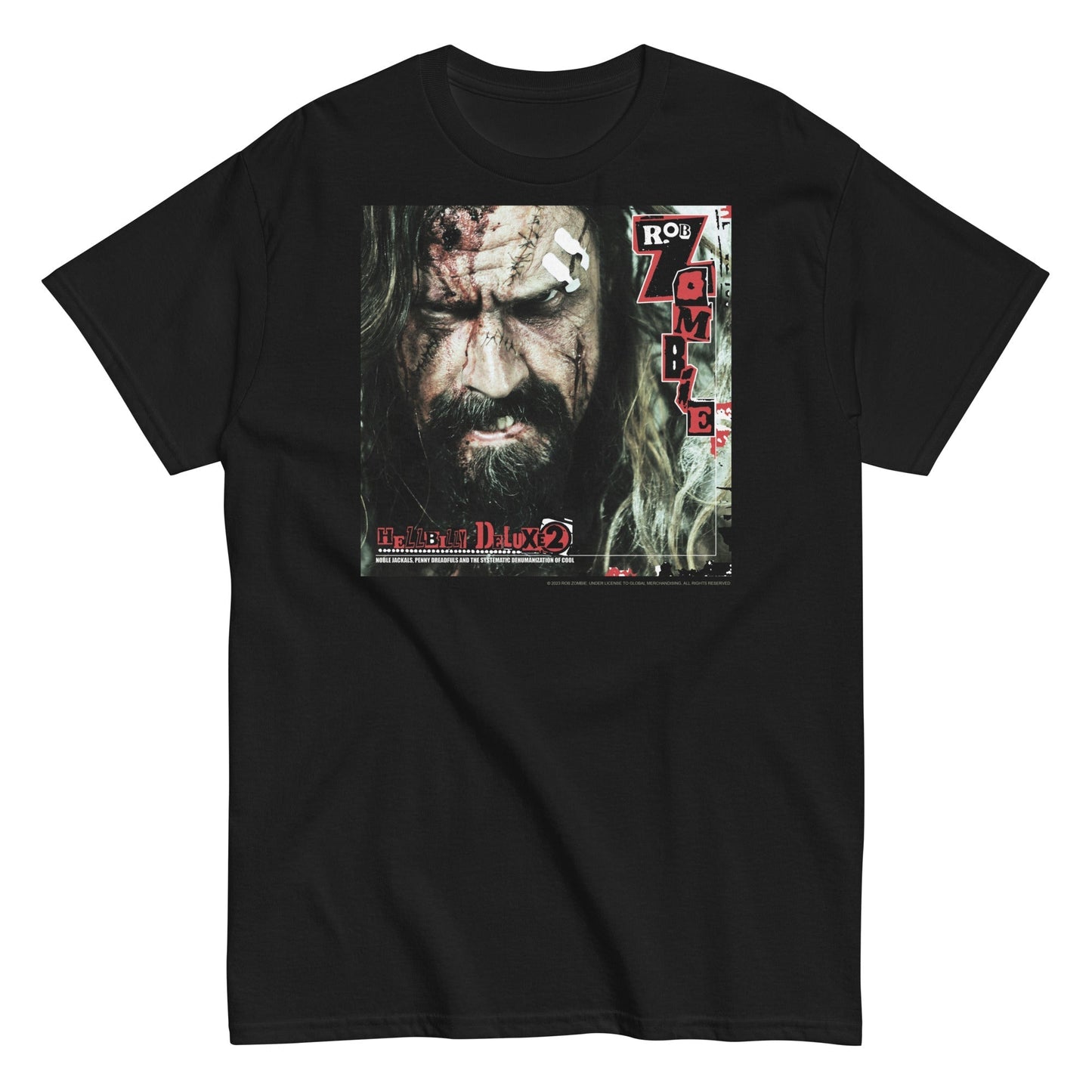MerchMoment Rob Zombie - Ransom Note T-Shirt Black