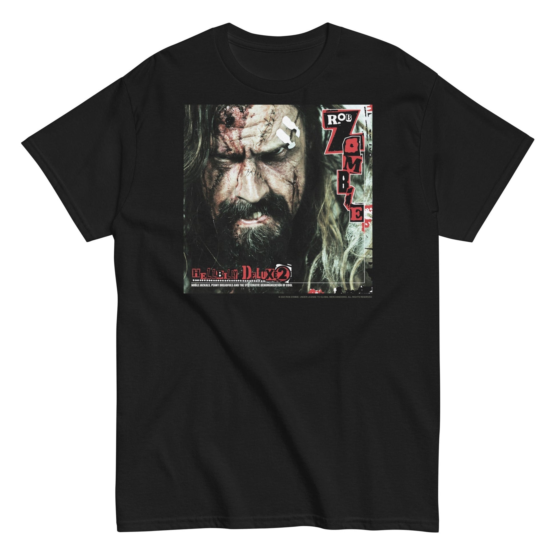 MerchMoment Rob Zombie - Ransom Note T-Shirt Black