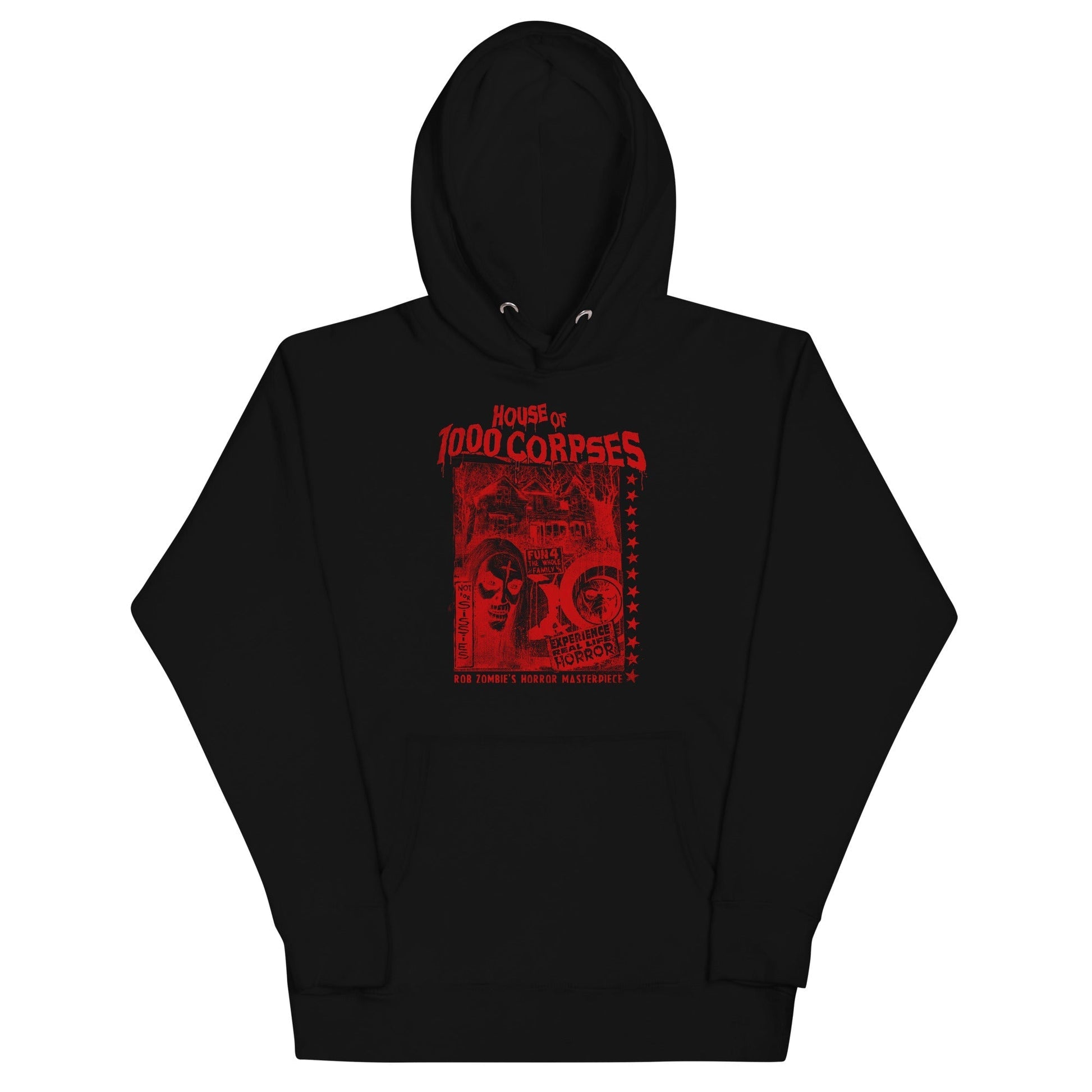 MerchMoment Rob Zombie - Red Corpses Hoodie Black