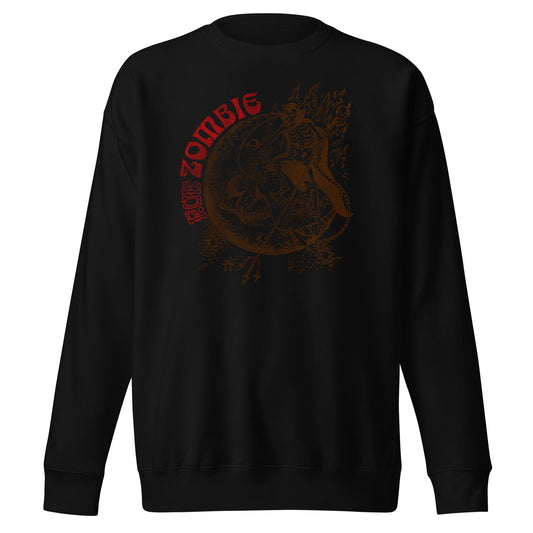 MerchMoment Rob Zombie - Red Rob Sweatshirt Black