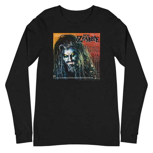 MerchMoment Rob Zombie - Staring Long Sleeve T-Shirt Black