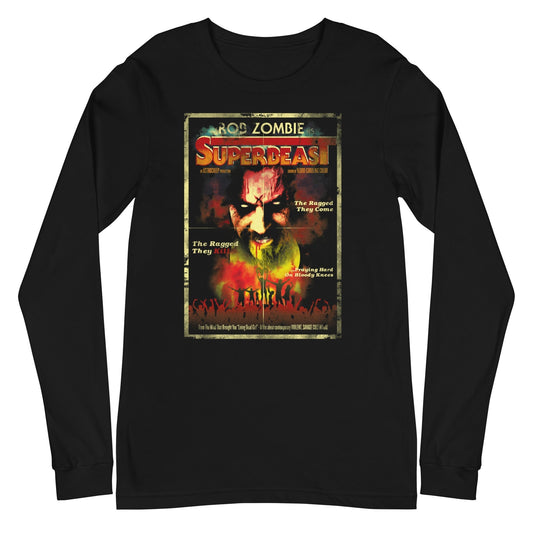 MerchMoment Rob Zombie - Superbeast Long Sleeve T-Shirt Black