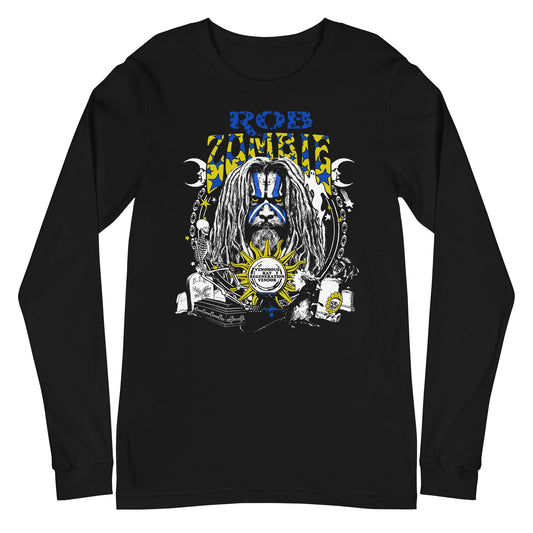 MerchMoment Rob Zombie - Venemous Rat Long Sleeve T-Shirt Black