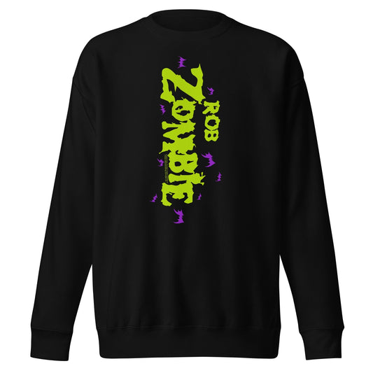MerchMoment Rob Zombie - Vertical Logo Sweatshirt Black
