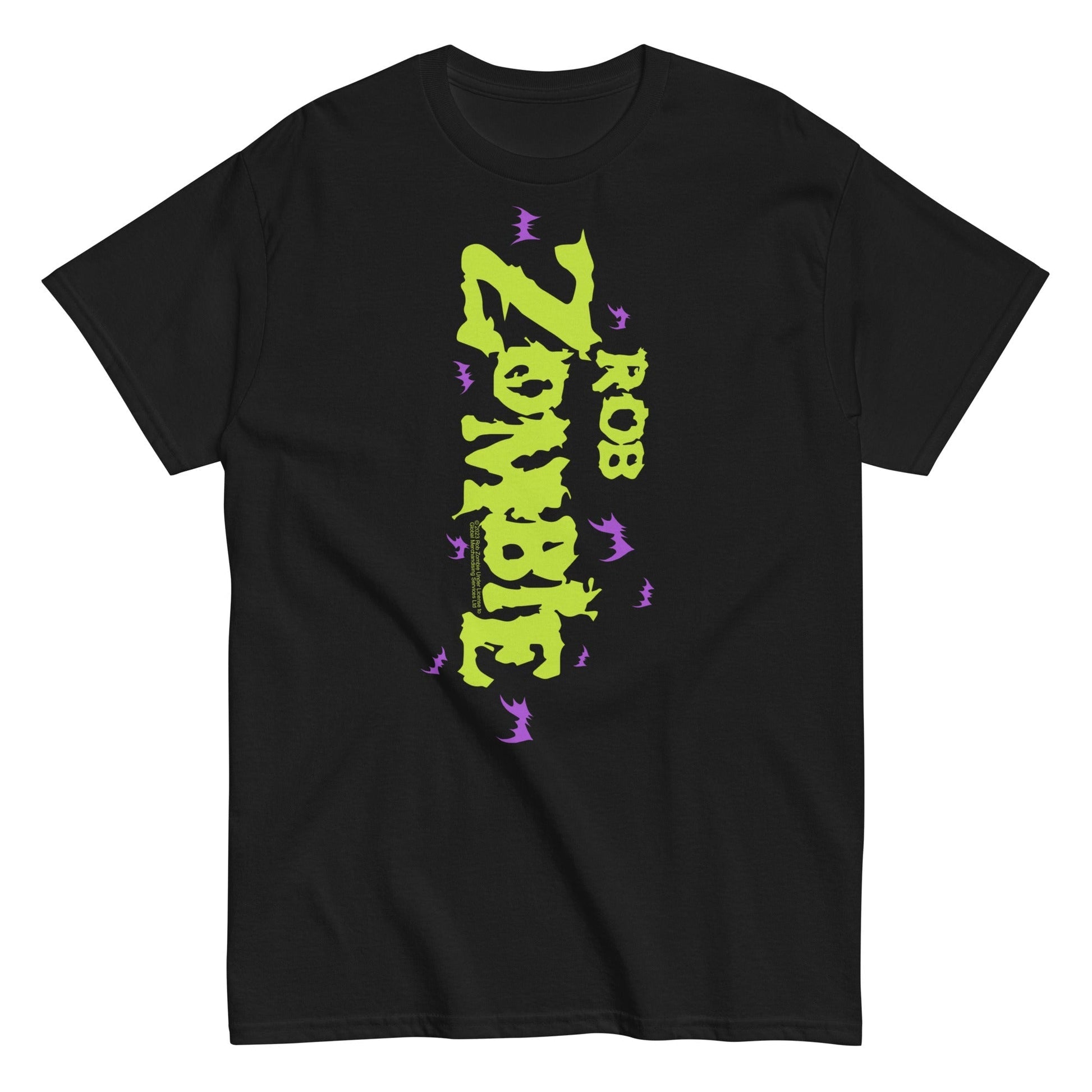 MerchMoment Rob Zombie - Vertical Logo T-Shirt Black