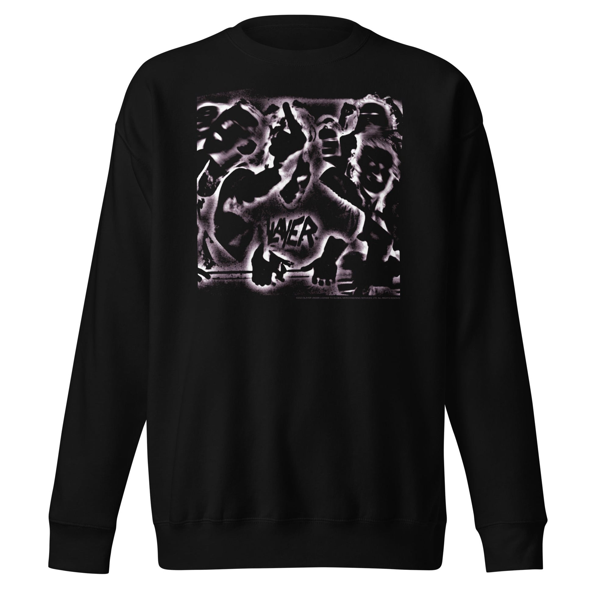 MerchMoment Slayer - Abstract Logo Sweatshirt Black