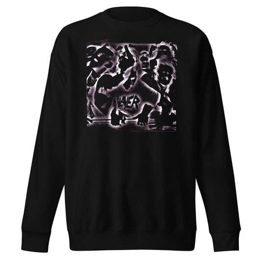 MerchMoment Slayer - Abstract Logo Sweatshirt Black