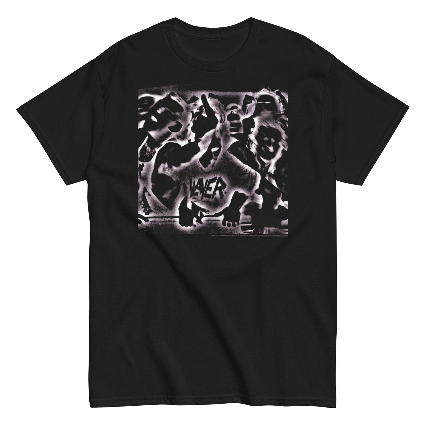 MerchMoment Slayer - Abstract Logo T-Shirt Black