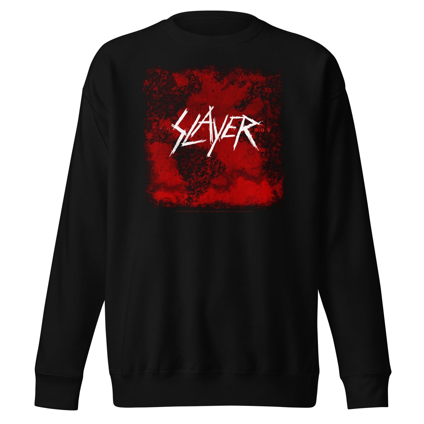 MerchMoment Slayer - Blood Logo Sweatshirt Black