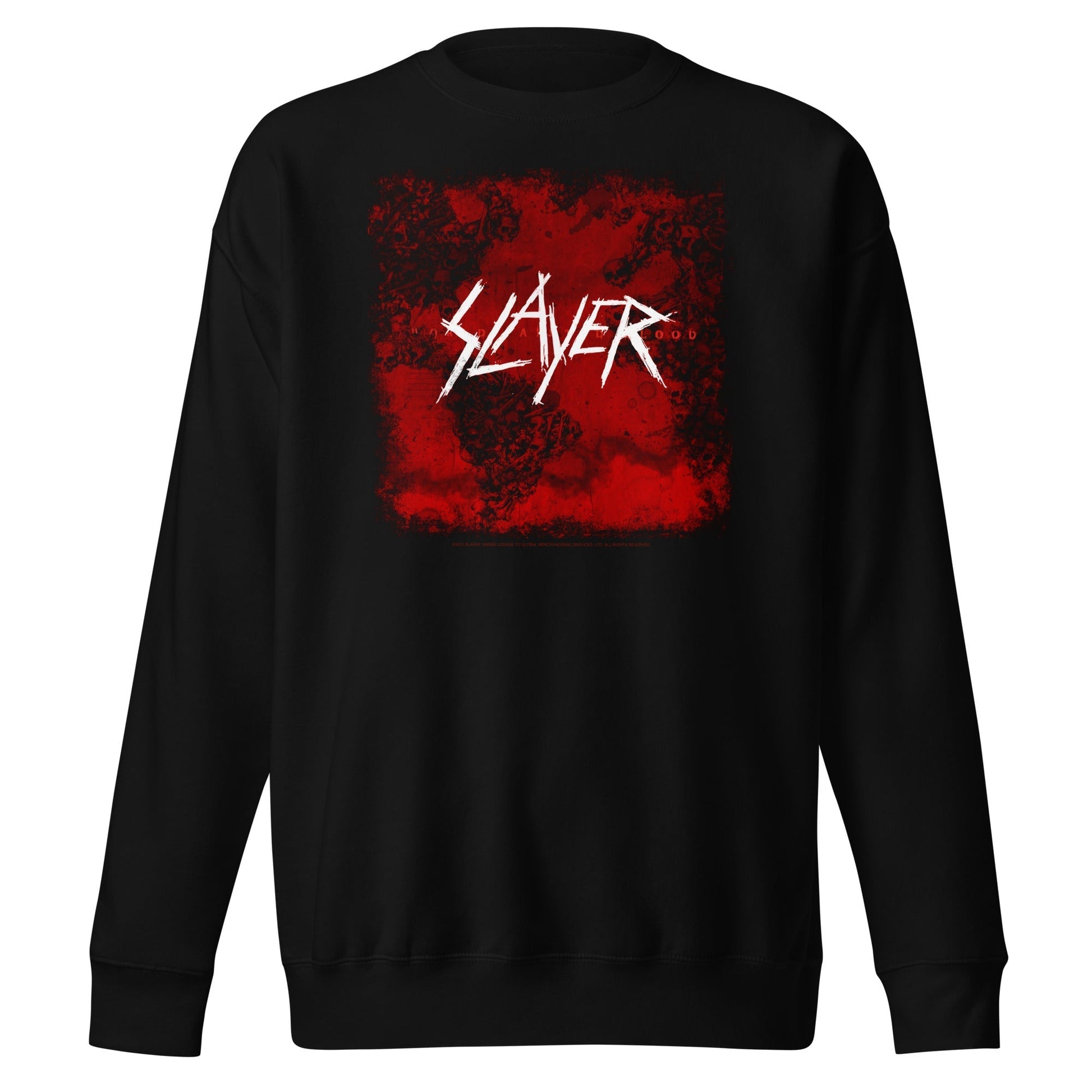 MerchMoment Slayer - Blood Logo Sweatshirt Black