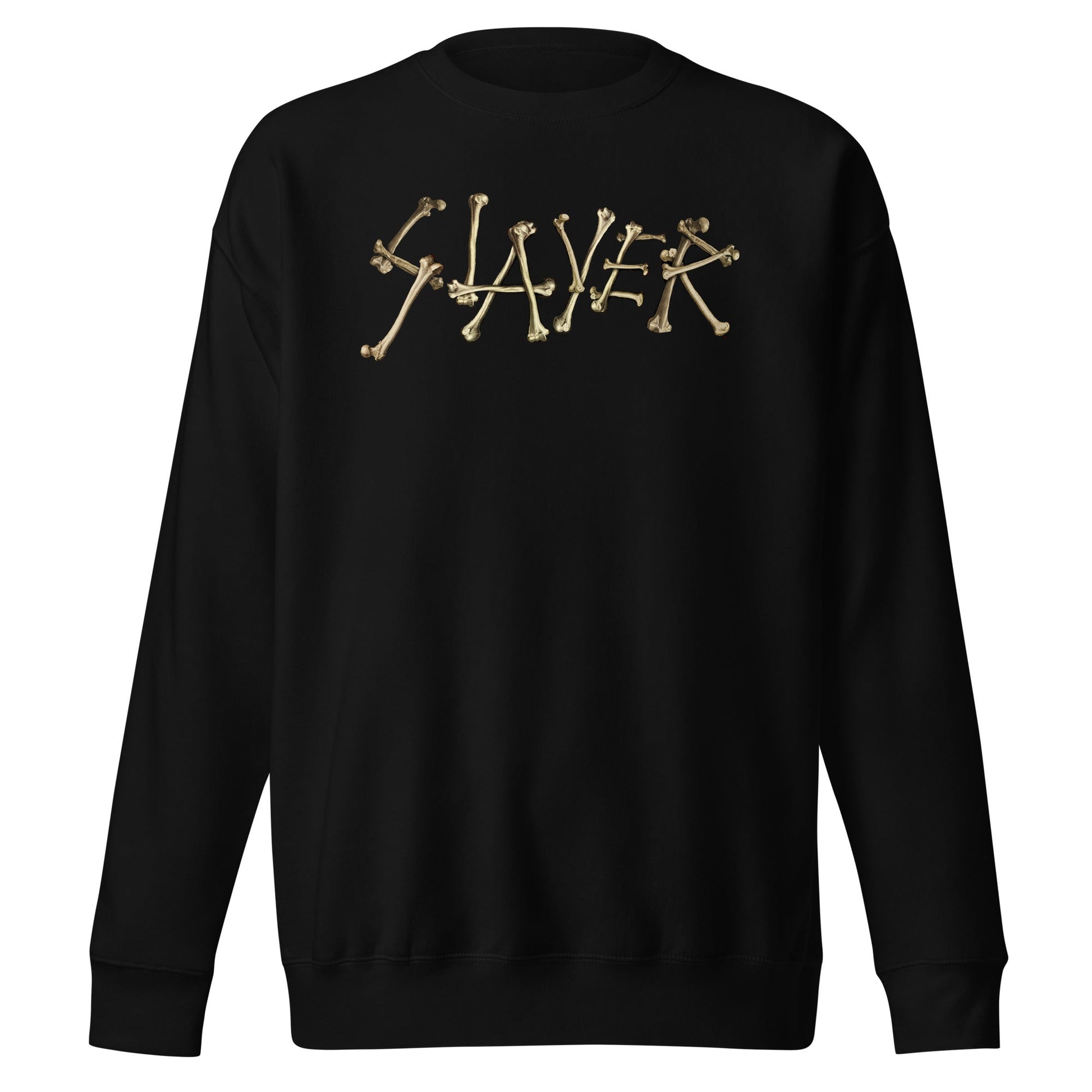 MerchMoment Slayer - Bone Logo Sweatshirt Black