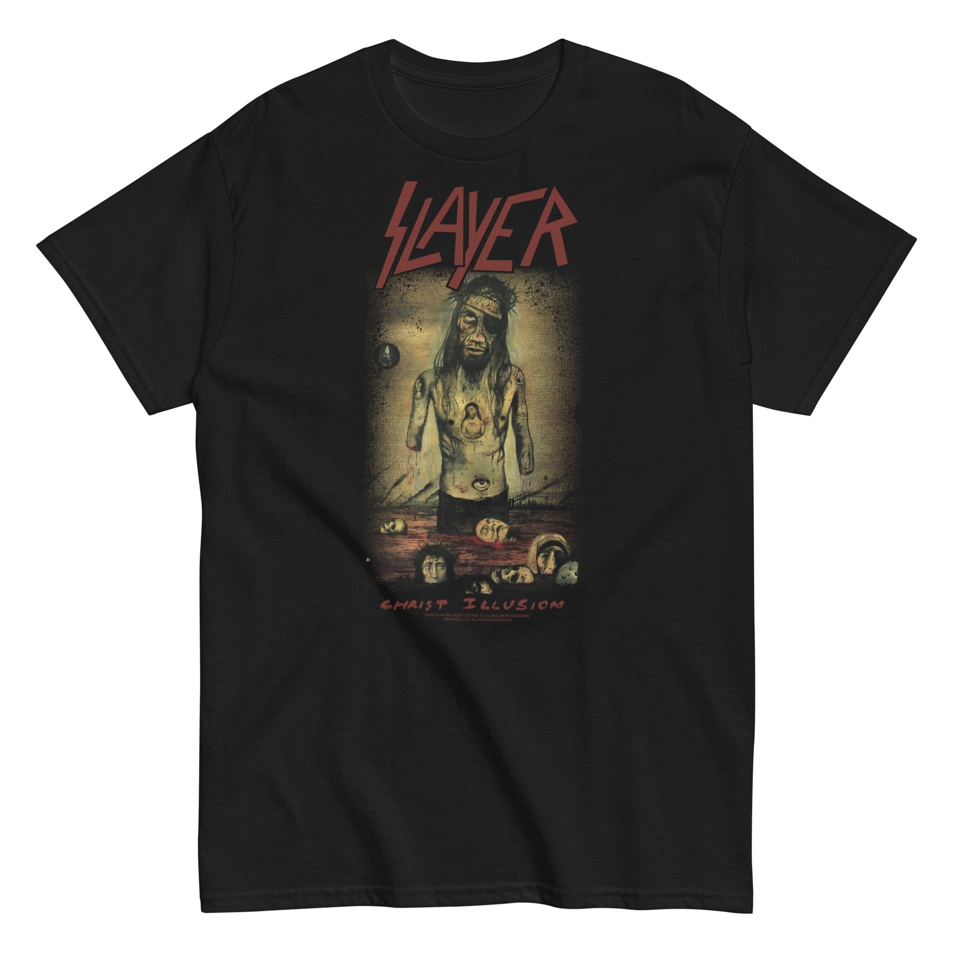 MerchMoment Slayer - Christ Illusion T-Shirt Black