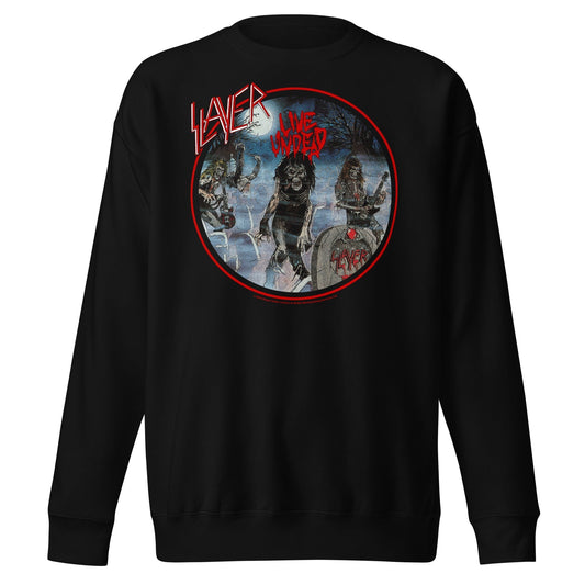 MerchMoment Slayer - Death Rock Sweatshirt Black