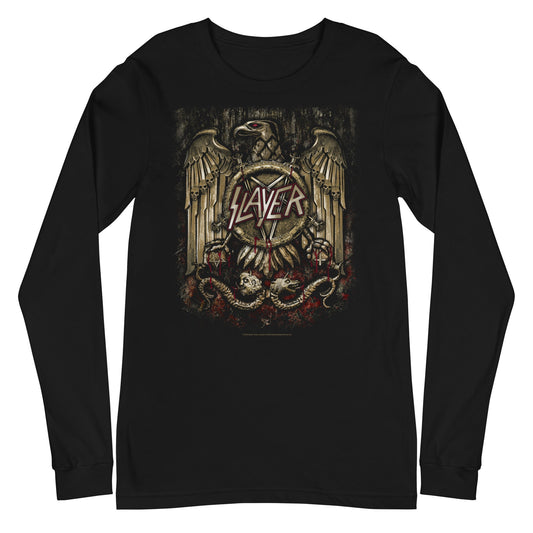 MerchMoment Slayer - Eagle Statue Long Sleeve T-Shirt Black
