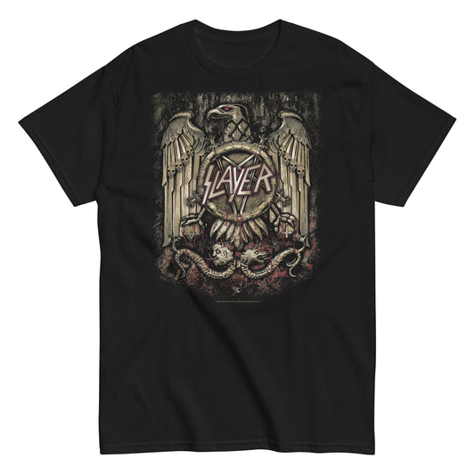 MerchMoment Slayer - Eagle Statue T-Shirt Black
