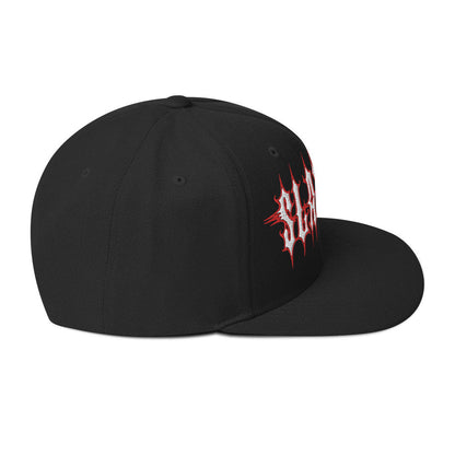 MerchMoment Slayer Electric Logo Embroidered Snapback Hat