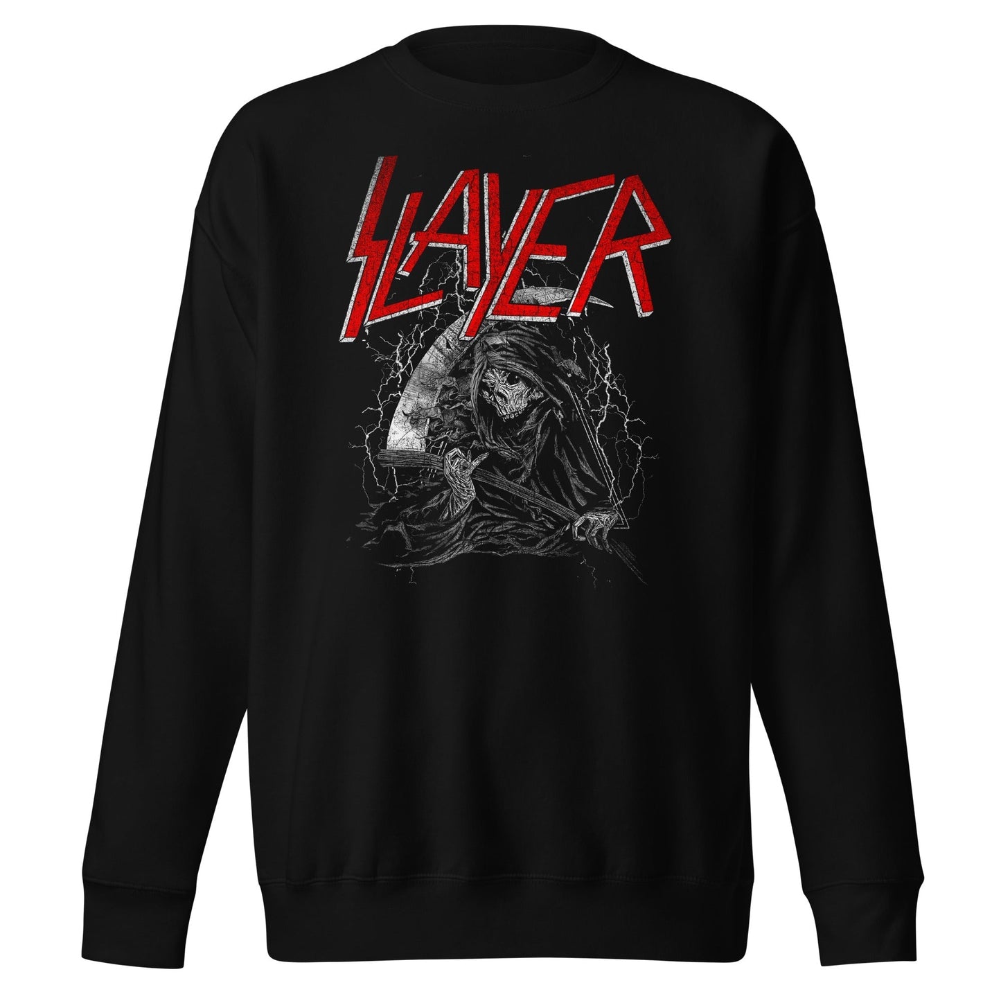 MerchMoment Slayer - Grim Reaper Sweatshirt Black