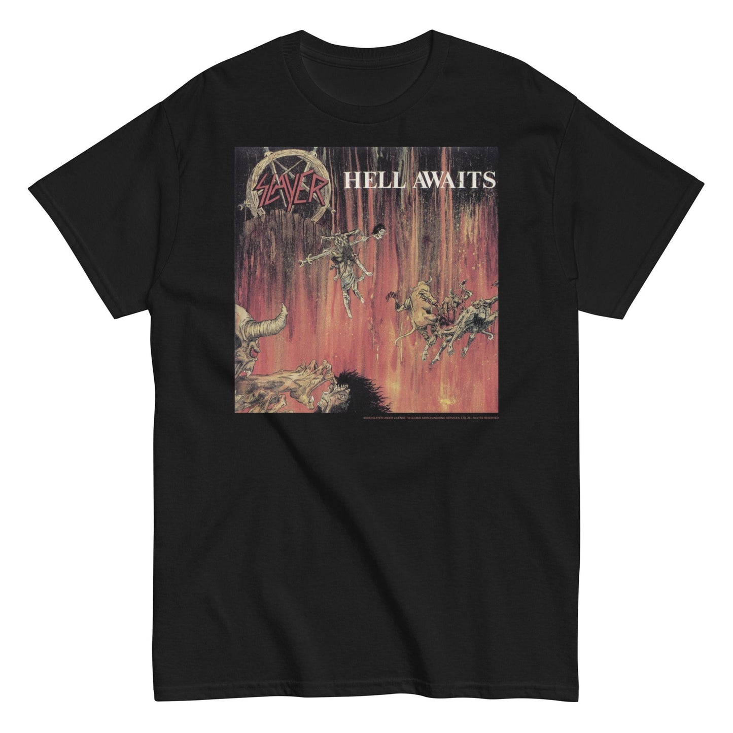 MerchMoment Slayer - Hell T-Shirt Black