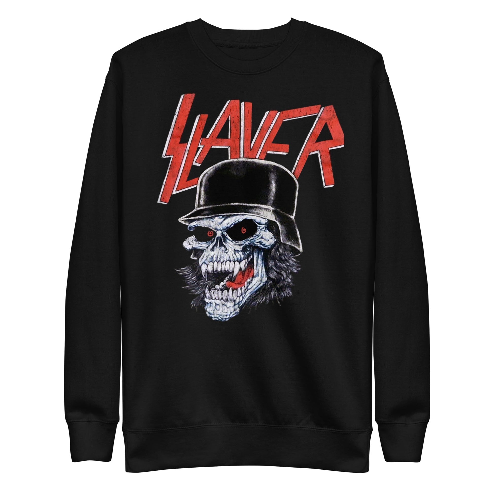 MerchMoment Slayer - Helmet Skull Sweatshirt Black