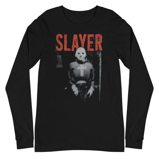 MerchMoment Slayer - Hockey Cross Long Sleeve T-Shirt Black