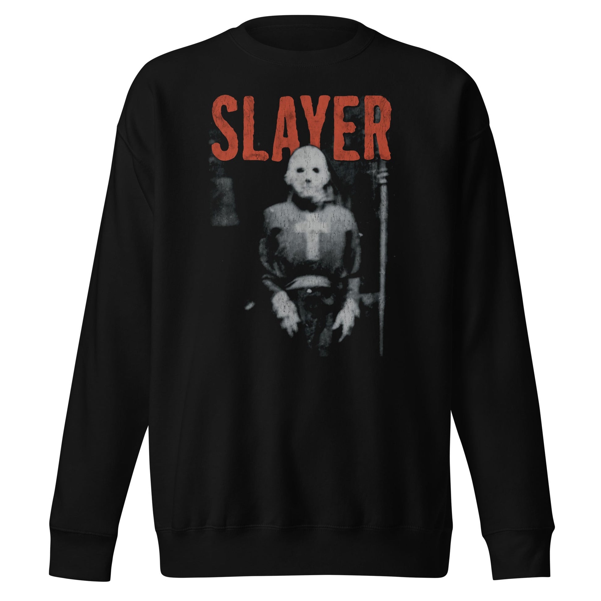 MerchMoment Slayer - Hockey Cross Sweatshirt Black