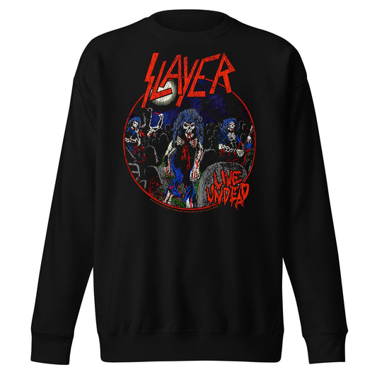 MerchMoment Slayer - Live Undead Sweatshirt Black