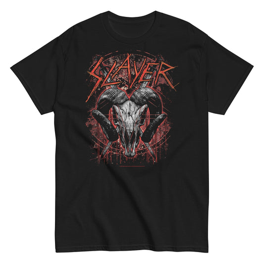 MerchMoment Slayer - Ram's Head T-Shirt Black