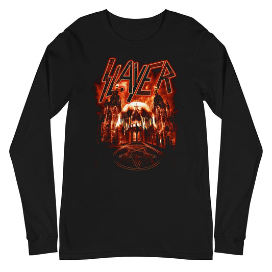 MerchMoment Slayer - Red Dawn Long Sleeve T-Shirt Black