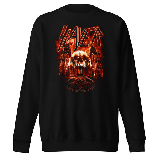 MerchMoment Slayer - Red Dawn Sweatshirt Black