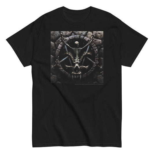 MerchMoment Slayer - Skeleton Pentagram T-Shirt Black