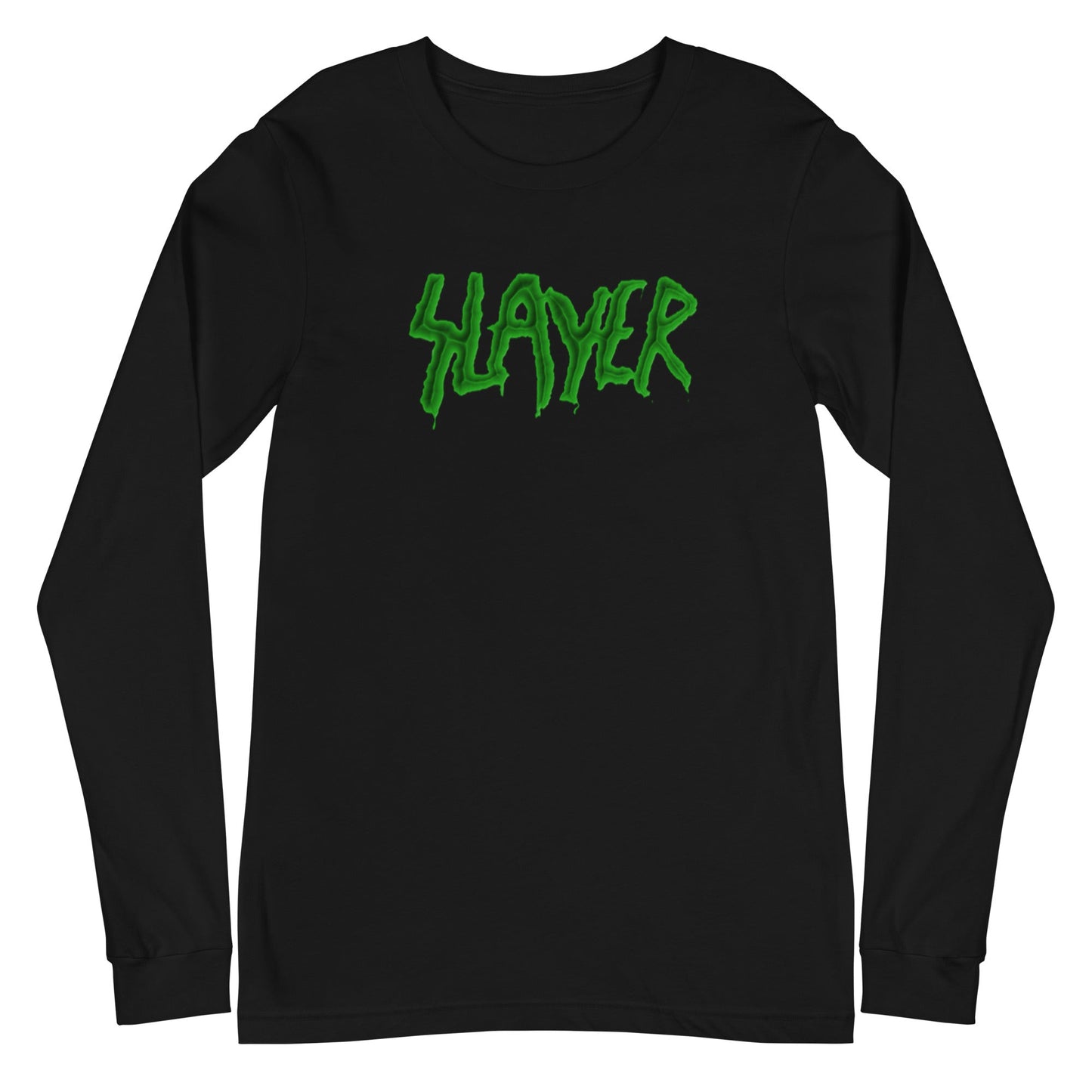 MerchMoment Slayer - Slime Logo Long Sleeve T-Shirt Black