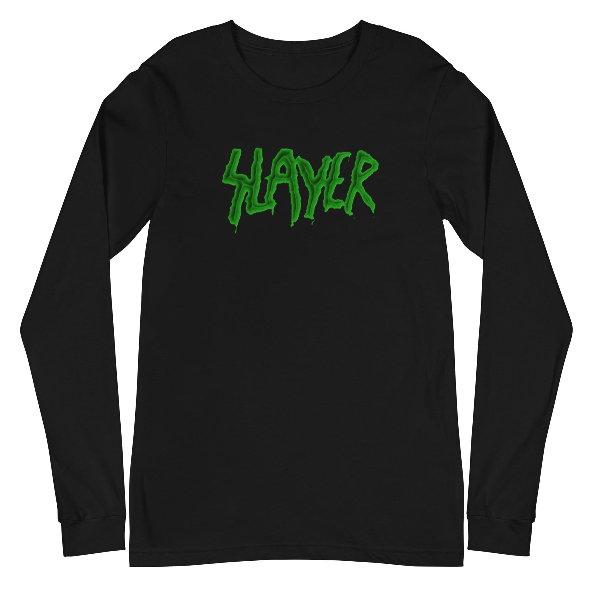 MerchMoment Slayer - Slime Logo Long Sleeve T-Shirt Black