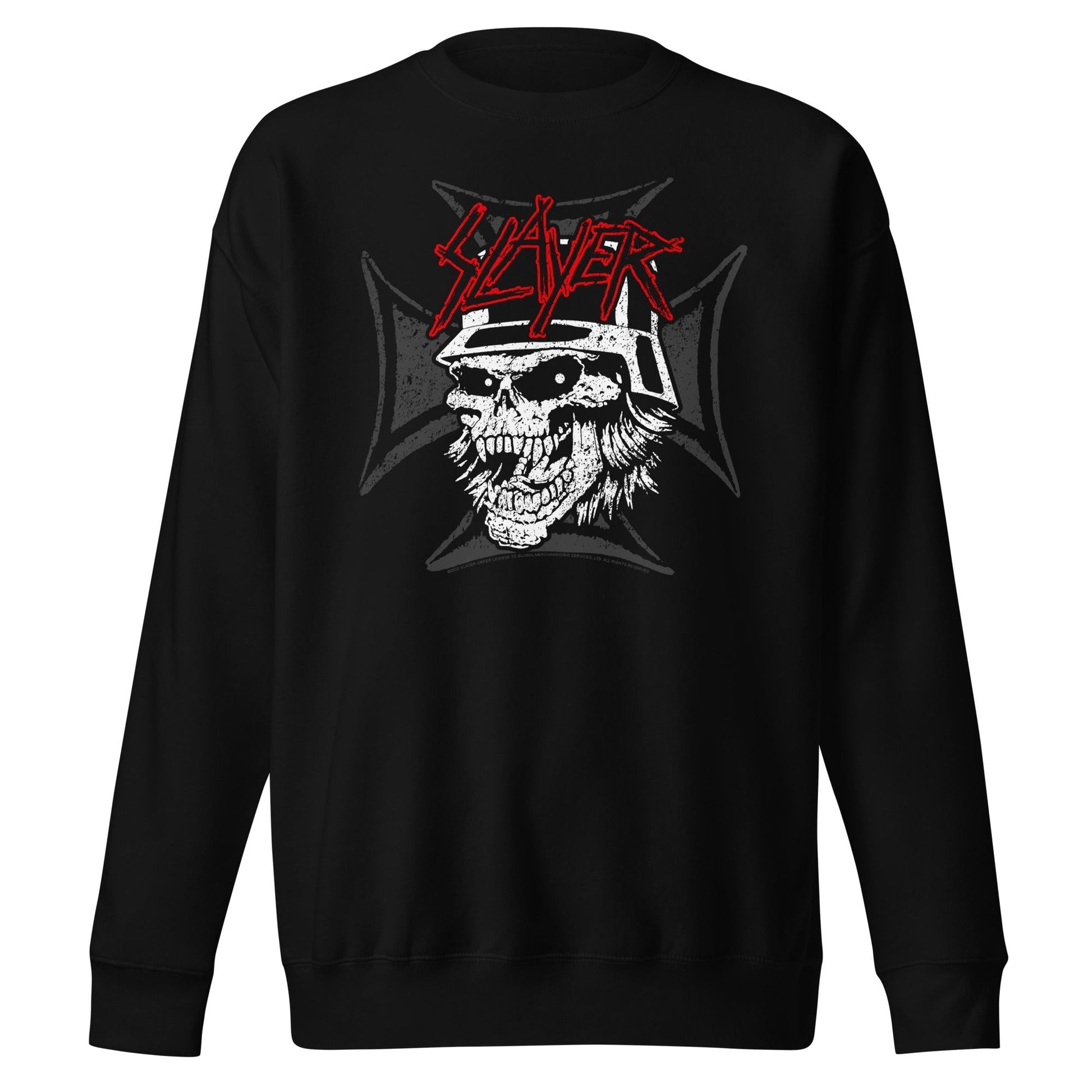 MerchMoment Slayer - Sticks and Skulls Sweatshirt Black