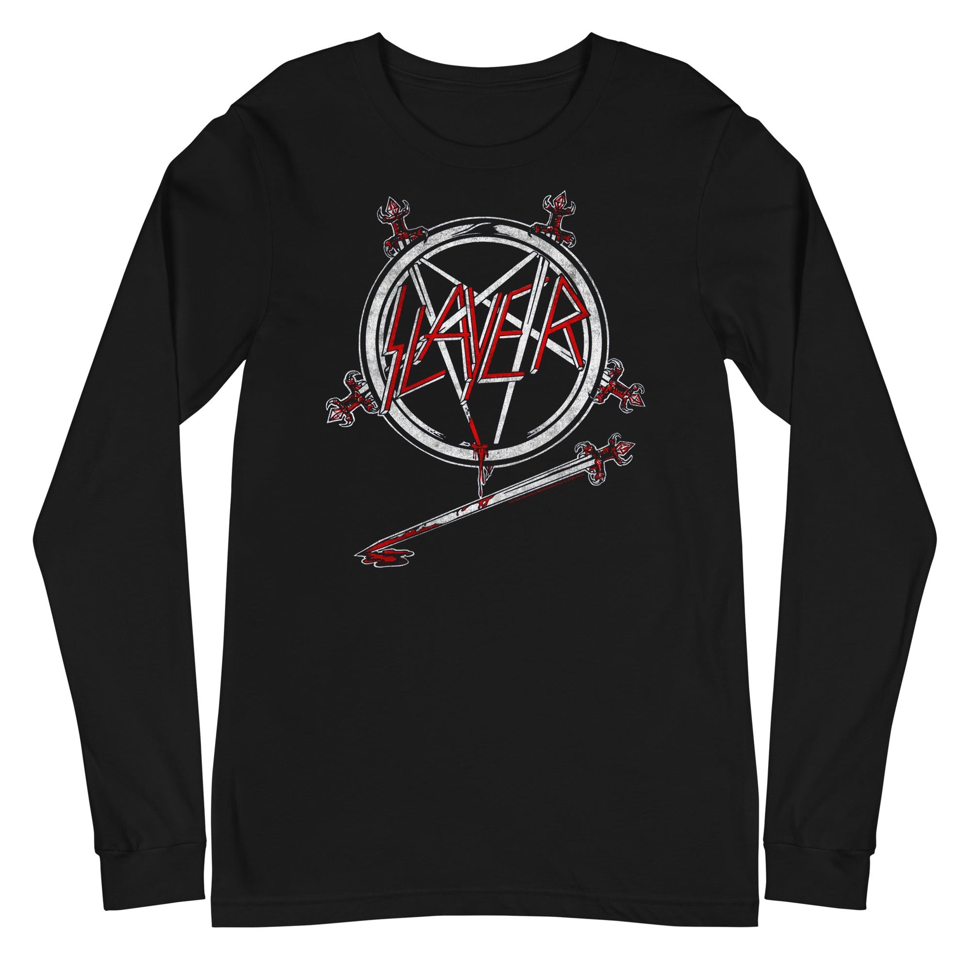 MerchMoment Slayer - Sword Logo Long Sleeve T-Shirt Black